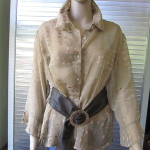 Nicola Sheer Top SZ L